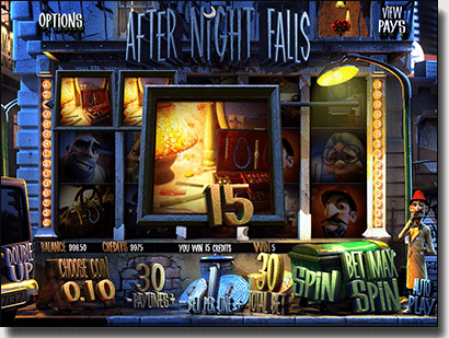 After Night Falls - BetSoft 3D animated pokies